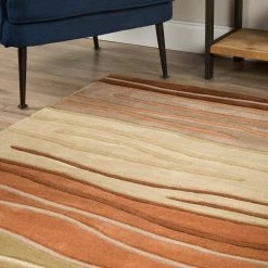 Ascot 306 Striped Autumn 8 ft. x 10 ft. Area Rug by Addison Rugs -TrafficMaster Sales 2024 autumn addison rugs area rugs hdas306au8x10 4f 1000