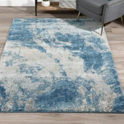 Harrison 10 Baltic 5 ft. 3 in. x 7 ft. 7 in. Area Rug by Addison Rugs -TrafficMaster Sales 2024 baltic blue addison rugs area rugs hdhr10ba5x8 31 1000