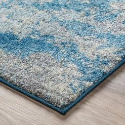 Harrison 10 Baltic 5 ft. 3 in. x 7 ft. 7 in. Area Rug by Addison Rugs -TrafficMaster Sales 2024 baltic blue addison rugs area rugs hdhr10ba5x8 4f 1000