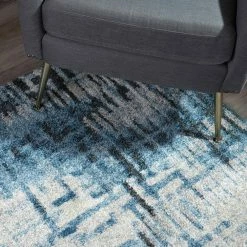 Harrison 6 Baltic 9 ft. 6 in. x 13 ft. 2 in. Area Rug by Addison Rugs -TrafficMaster Sales 2024 baltic blue addison rugs area rugs hdhr6ba10x13 1d 1000