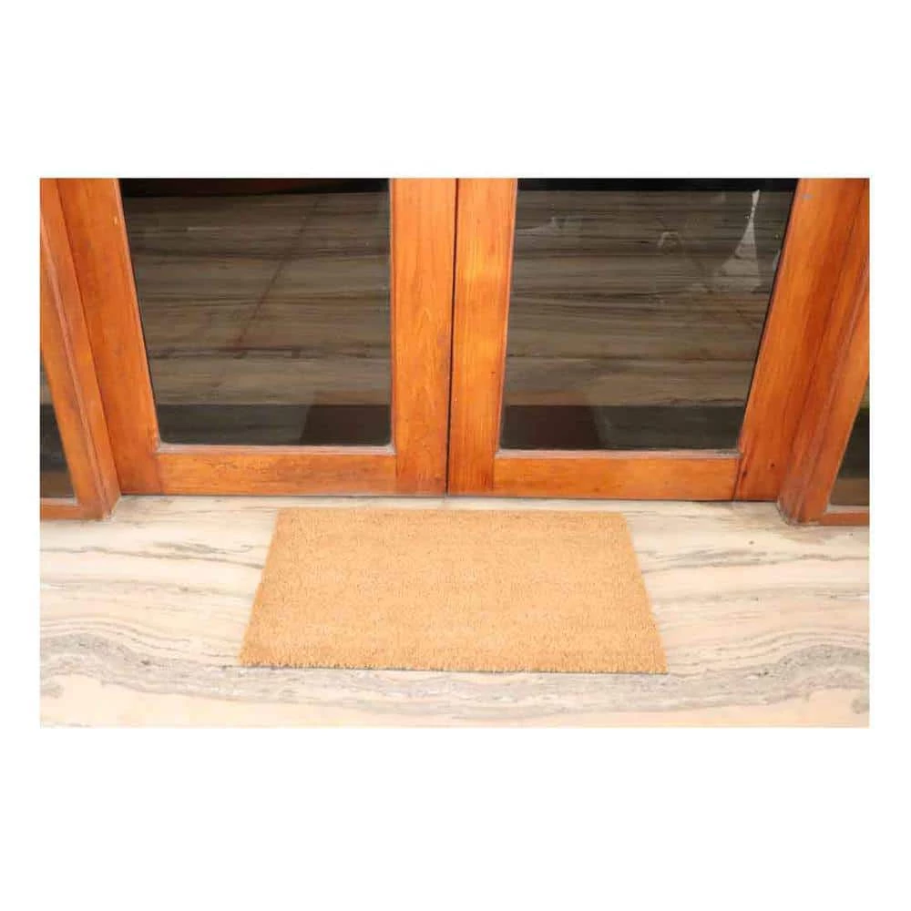 Beige 18 in. x 30 in. Coir and Vinyl Door Mat by TrafficMaster 4 Beige 18 in. x 30 in. Coir and Vinyl Door Mat by TrafficMaster - Image 2