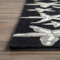 Cove 8 Starfish Black 3 ft. 6 in. x 5 ft. 6 in. Area Rug by Addison Rugs -TrafficMaster Sales 2024 black addison rugs area rugs hdcv8bk4x6 76 1000