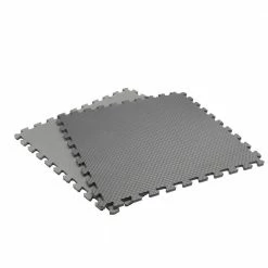 Black/Gray 24 in. x 24 in. x 0.47 in. Foam Dual Sided Gym Floor Tiles (4 Tiles/Pack (16 sq. ft.) by TrafficMaster -TrafficMaster Sales 2024 black and gray trafficmaster gym floor tiles 24120hdus 40 1000