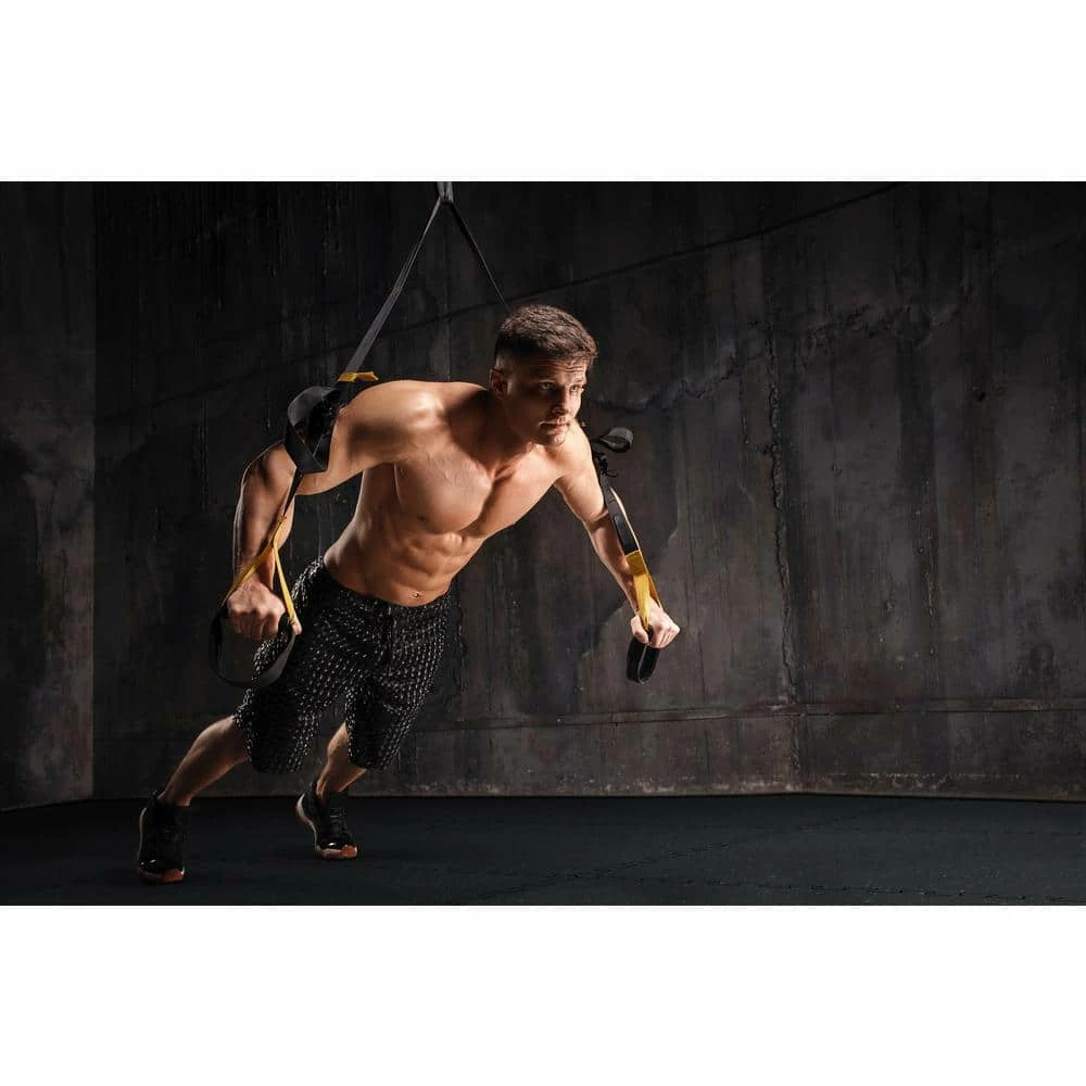 Black 25.2 in. x 25.2 in. x 0.68 in. Foam Shock Absorbing Gym Floor Tiles (4 Tiles/Pack) (17.64 sq. ft.) by TrafficMaster 6 Black 25.2 in. x 25.2 in. x 0.68 in. Foam Shock Absorbing Gym Floor Tiles (4 Tiles/Pack) (17.64 sq. ft.) by TrafficMaster - Image 4