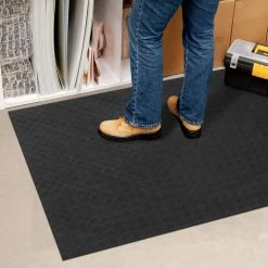 Black 36 in. x 48 in. Rubber Deck Plate Mat by TrafficMaster 15 Black 36 in. x 48 in. Rubber Deck Plate Mat by TrafficMaster -TrafficMaster Sales 2024 black trafficmaster commercial floor mats mt1003508 31 1000