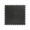 Black Raised Coin 18 in. x 18 in. x 3.1 mm Rubber Interlocking Modular Flooring Tiles, 6-Pack (13.5 sq. ft.) by TrafficMaster -TrafficMaster Sales 2024 black trafficmaster gym floor tiles 11n 532 18x18hd 64 1000