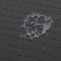 Black Raised Coin 18 in. x 18 in. x 3.1 mm Rubber Interlocking Modular Flooring Tiles, 6-Pack (13.5 sq. ft.) by TrafficMaster 23 Black Raised Coin 18 in. x 18 in. x 3.1 mm Rubber Interlocking Modular Flooring Tiles, 6-Pack (13.5 sq. ft.) by TrafficMaster -TrafficMaster Sales 2024 black trafficmaster gym floor tiles 11n 532 18x18hd 76 1000