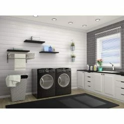 Black 24 in. W x 24 in. L x 0.47 in. Foam Interlocking Gym Floor Tiles (6 Tiles/Pack) (24 sq. ft.) by TrafficMaster -TrafficMaster Sales 2024 black trafficmaster gym floor tiles 24224dphd 4f 1000