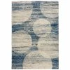 Ankara 17 Indigo Blue 8 Ft. x 10 Ft. Dancing Circles Area Rug by Addison Rugs -TrafficMaster Sales 2024 blue addison rugs area rugs hdan17in8x10 64 1000