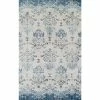 Provincial 11 Blue 3 ft. 3 in. x 5 ft. 3 in. French Damask Area Rug by Addison Rugs