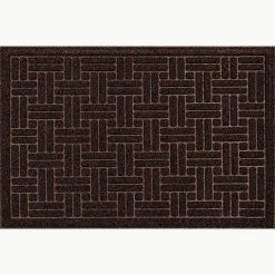 Bricks Brown 3 ft. x 4 ft. Commercial Door Mat by TrafficMaster