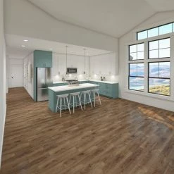 Cowley Creek Oak 8 mm Thick x 8.03 in. W x 47.64 in. L Water resistant Laminate Wood Flooring (21.26 sq. ft./Case) by TrafficMaster -TrafficMaster Sales 2024 brown trafficmaster laminate wood flooring 360831 2k383 31 1000