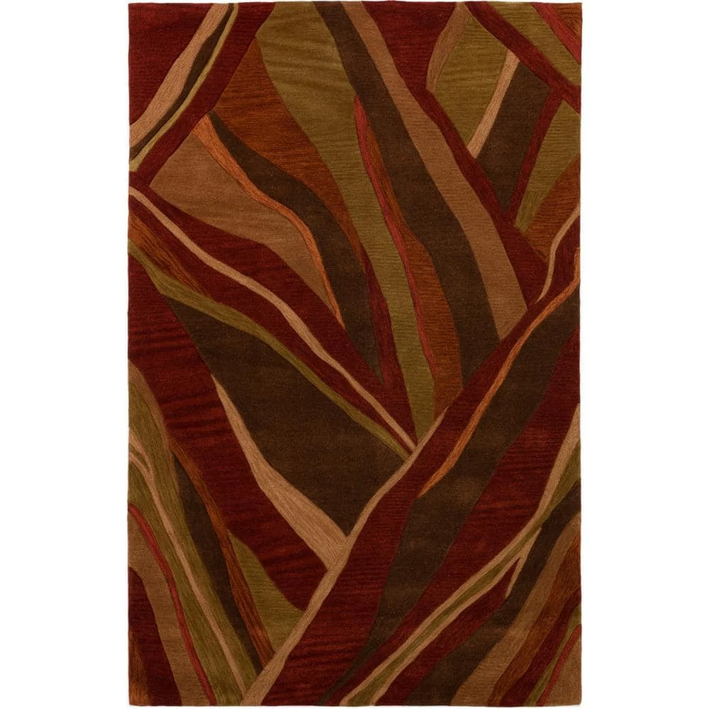 Ascot 16 Abstract Stripe Canyon 8 ft. x 10 ft. Area Rug by Addison Rugs 3 Ascot 16 Abstract Stripe Canyon 8 ft. x 10 ft. Area Rug by Addison Rugs