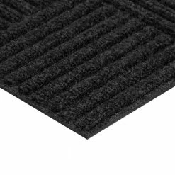 Black Residential 18 in. x 18 Peel and Stick Carpet Tile (8 Tiles/Case)18 sq. ft. by TrafficMaster -TrafficMaster Sales 2024 charcoal trafficmaster carpet tile 60677600018x18 c3 1000