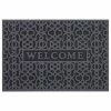 Geo Welcome Charcoal 24 in. x 36 in. Door Mat by TrafficMaster -TrafficMaster Sales 2024 charcoal trafficmaster door mats 60781172924x36 64 1000