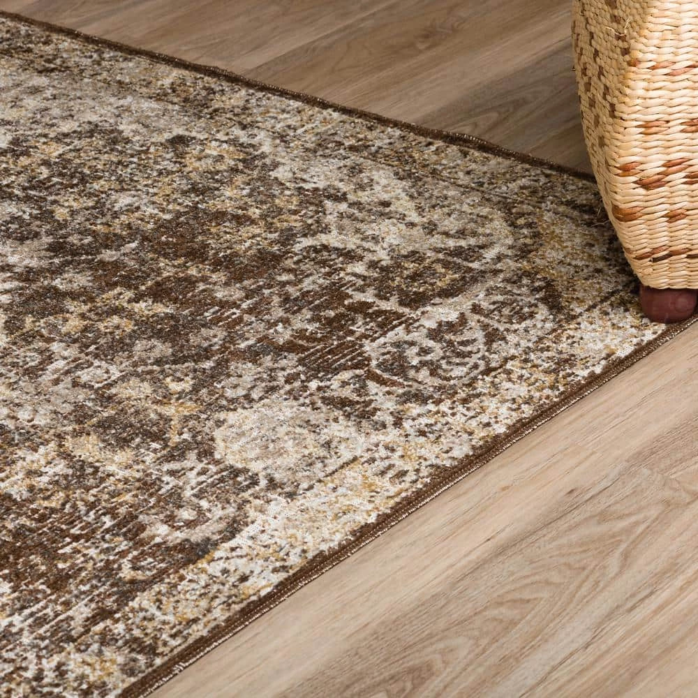 Fergus 1 Chocolate 9 ft. 4 in. x 13 ft. 2 in. Area Rug by Addison Rugs 5 Fergus 1 Chocolate 9 ft. 4 in. x 13 ft. 2 in. Area Rug by Addison Rugs - Image 3