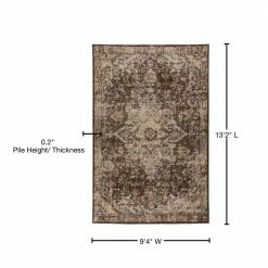 Fergus 1 Chocolate 9 ft. 4 in. x 13 ft. 2 in. Area Rug by Addison Rugs 22 Fergus 1 Chocolate 9 ft. 4 in. x 13 ft. 2 in. Area Rug by Addison Rugs -TrafficMaster Sales 2024 chocolate addison rugs area rugs hdfg1ch10x13 76 1000