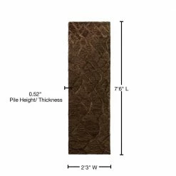 Webster 1 Chocolate 2 ft. 3 in. x 7 ft. 6 in. Runner Rug by Addison Rugs -TrafficMaster Sales 2024 chocolate addison rugs area rugs hdwb1ch2x8 76 1000