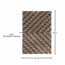 Ellery 1 Coffee 3 ft. 6 in. x 5 ft. 6 in. Area Rug by Addison Rugs -TrafficMaster Sales 2024 coffee addison rugs area rugs hdey1co4x6 76 1000