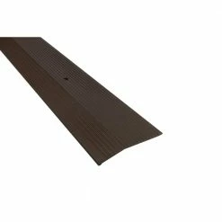 Forest Brown 2 in. x 36 in. Fluted Carpet Trim by TrafficMaster