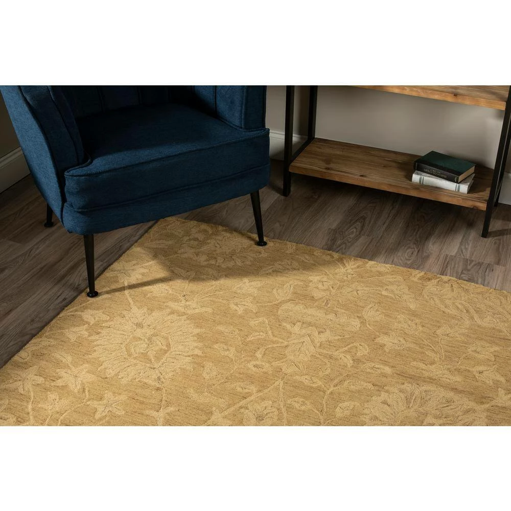 Delano 1 Goldenrod 8 ft. x 10 ft. Area Rug by Addison Rugs 5 Delano 1 Goldenrod 8 ft. x 10 ft. Area Rug by Addison Rugs - Image 3
