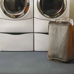 Gray Raised Coin 18 in. x 18 in. x 3.1 mm Rubber Interlocking Modular Flooring Tiles, 6-Pack (13.5 sq. ft.) by TrafficMaster -TrafficMaster Sales 2024 gray raised coin trafficmaster gym floor tiles 11grn 532 18x18 66 1000