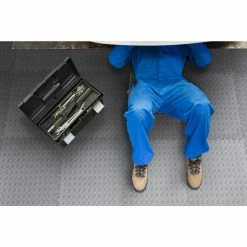 Gray 24 in. W x 24 in. L x 0.47 in. T Foam Interlocking Gym Floor Tiles (6 Tiles/Pack) (24 sq. ft.) by TrafficMaster -TrafficMaster Sales 2024 gray trafficmaster gym floor tiles 24228dphd 77 1000