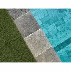 Soft Fescue 6 ft. x 8 ft. Green Artificial Grass Rug by TrafficMaster -TrafficMaster Sales 2024 green trafficmaster artificial grass 43206 44 1000