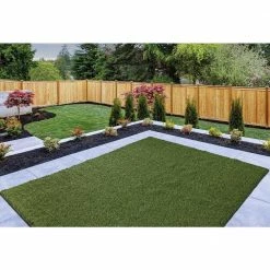 Soft Fescue 6 ft. x 8 ft. Green Artificial Grass Rug by TrafficMaster -TrafficMaster Sales 2024 green trafficmaster artificial grass 43206 e1 1000
