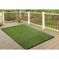 1 ft. x 1 ft. Artificial Grass Interlocking Tiles (9-Pack) by TrafficMaster 16 1 ft. x 1 ft. Artificial Grass Interlocking Tiles (9-Pack) by TrafficMaster -TrafficMaster Sales 2024 green trafficmaster artificial grass 48219 a0 1000