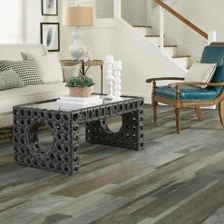 Grey Distressed Wood Multi-Width Look 6 in. x 36 in. Peel and Stick Vinyl Plank (36 sq. ft. / case) by TrafficMaster -TrafficMaster Sales 2024 grey distressed wood trafficmaster vinyl plank flooring wd6098 1f 1000