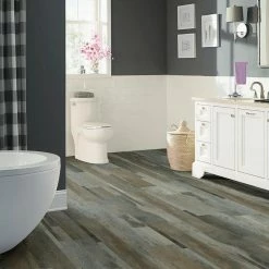 Grey Distressed Wood Multi-Width Look 6 in. x 36 in. Peel and Stick Vinyl Plank (36 sq. ft. / case) by TrafficMaster -TrafficMaster Sales 2024 grey distressed wood trafficmaster vinyl plank flooring wd6098 c3 1000