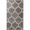 Seyward Grey 2 ft. 7 in. x 4 ft. Accent Rug by TrafficMaster -TrafficMaster Sales 2024 grey trafficmaster area rugs 4073gy35hba 091 64 1000