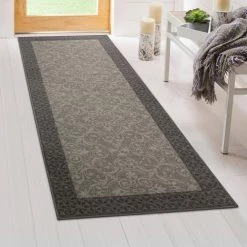 Derbent Grey 2 ft. x 5 ft. Accent Rug by TrafficMaster -TrafficMaster Sales 2024 grey trafficmaster area rugs mt1004423 31 1000