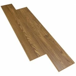 Kellum Valley Gunstock Oak 7 mm T x 8.03 in. W Laminate Wood Flooring (23.91 sq.ft/Case) by TrafficMaster -TrafficMaster Sales 2024 gunstock brown trafficmaster laminate wood flooring 360731 22430 1f 1000
