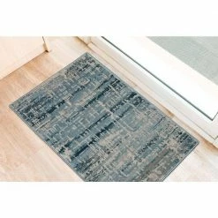 Apollo 5 Indigo 1 ft. 6 in. x 2 ft. 5 in. Distressed Crosshatch Indoor Area Rug by Addison Rugs -TrafficMaster Sales 2024 indigo addison rugs area rugs hdap5in20x30 31 1000