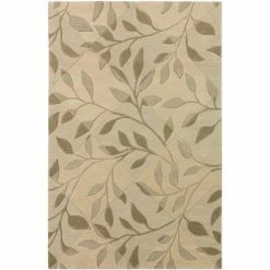 Ascot 21 Diamond Floral Ivory 8 ft. x 10 ft. Area Rug by Addison Rugs