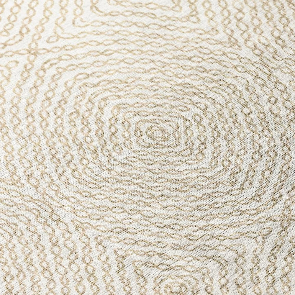 Evolve Ivory 9 ft. x 12 ft. Geometric Area Rug by Addison Rugs 7 Evolve Ivory 9 ft. x 12 ft. Geometric Area Rug by Addison Rugs - Image 5