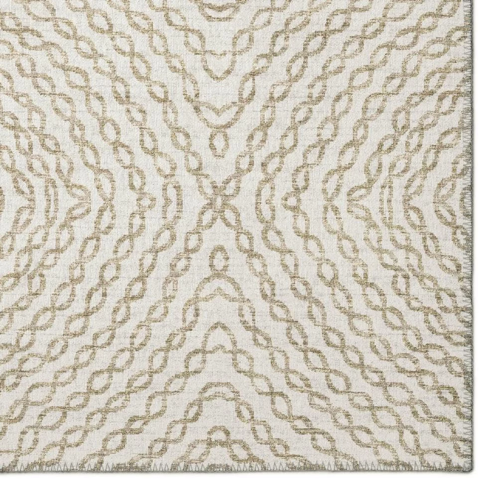 Evolve Ivory 9 ft. x 12 ft. Geometric Area Rug by Addison Rugs 6 Evolve Ivory 9 ft. x 12 ft. Geometric Area Rug by Addison Rugs - Image 4