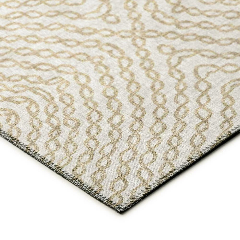 Evolve Ivory 9 ft. x 12 ft. Geometric Area Rug by Addison Rugs 4 Evolve Ivory 9 ft. x 12 ft. Geometric Area Rug by Addison Rugs - Image 2