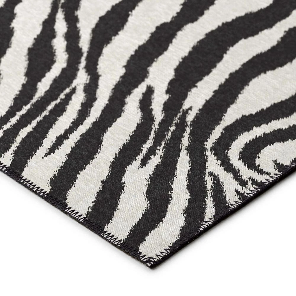 Kruger Ivory 10 ft. x 14 ft. Animal Print Area Rug by Addison Rugs 4 Kruger Ivory 10 ft. x 14 ft. Animal Print Area Rug by Addison Rugs - Image 2