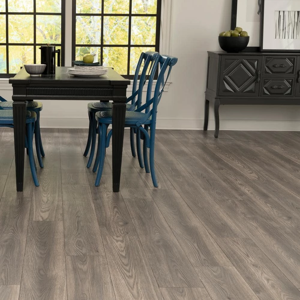 Jessamine Oak 7 mm T x 7.5 in. W Laminate Wood Flooring (26.8 sq.ft/Case) by TrafficMaster 6 Jessamine Oak 7 mm T x 7.5 in. W Laminate Wood Flooring (26.8 sq.ft/Case) by TrafficMaster - Image 4