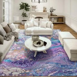 Copeland Lavender 3 ft. x 5 ft. Abstract Area Rug by Addison Rugs -TrafficMaster Sales 2024 lavender addison rugs area rugs hdkc19lv3x5 31 1000