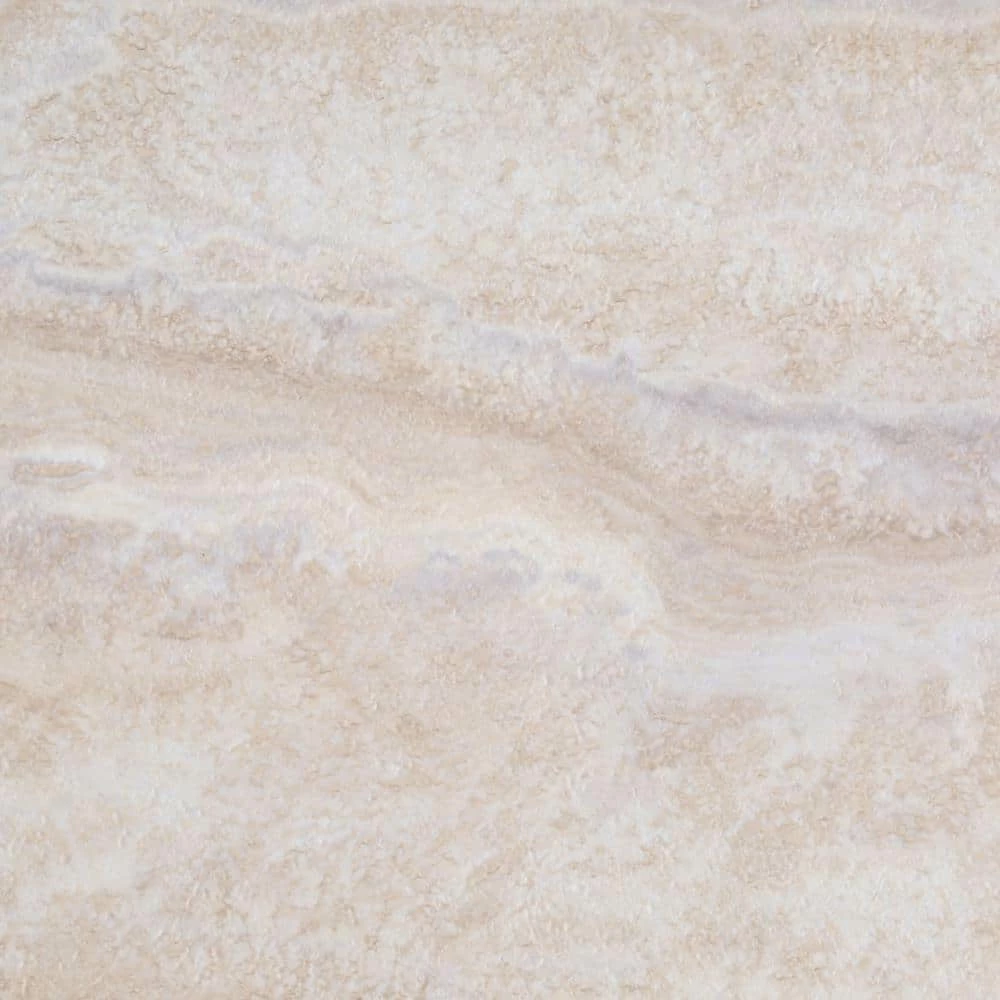 Light Grey 12 in. x 24 in. Travertine Peel and Stick Vinyl Tile Flooring (20 sq. ft. / case) by TrafficMaster 8 Light Grey 12 in. x 24 in. Travertine Peel and Stick Vinyl Tile Flooring (20 sq. ft. / case) by TrafficMaster - Image 6