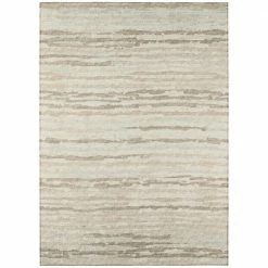 Evolve Linen 8 ft. x 10 ft. Stripe Area Rug by Addison Rugs