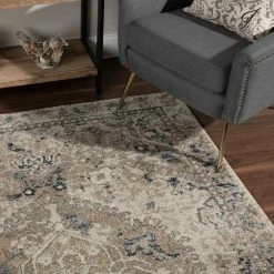 Provincial 7 Linen 7 ft. 10 in. x 10 ft. 7 in. Medallion Persian Area Rug by Addison Rugs -TrafficMaster Sales 2024 linen addison rugs area rugs hdpc7li8x11 1d 1000