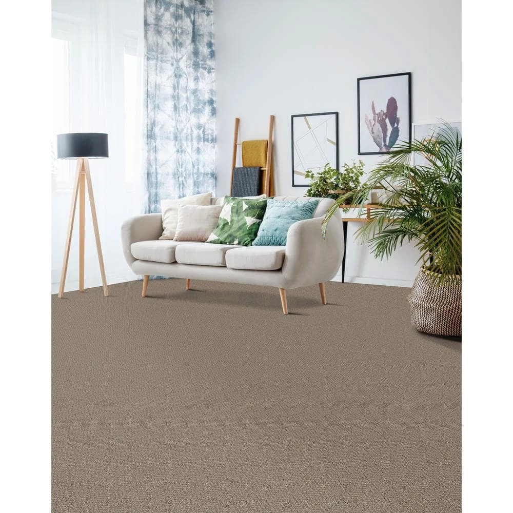 Gallop - Color Maverick Indoor 12 ft. Texture Gray Carpet (1080 sq. ft./Roll) by TrafficMaster 4 Gallop - Color Maverick Indoor 12 ft. Texture Gray Carpet (1080 sq. ft./Roll) by TrafficMaster - Image 2