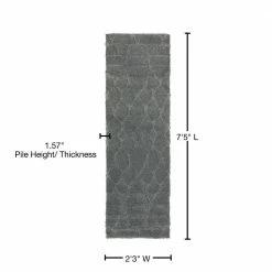 Concord 1 Metal 2 ft. 3 in. x 7 ft. 5 in. Runner Rug by Addison Rugs -TrafficMaster Sales 2024 metal addison rugs area rugs hdcd1me2x7 76 1000