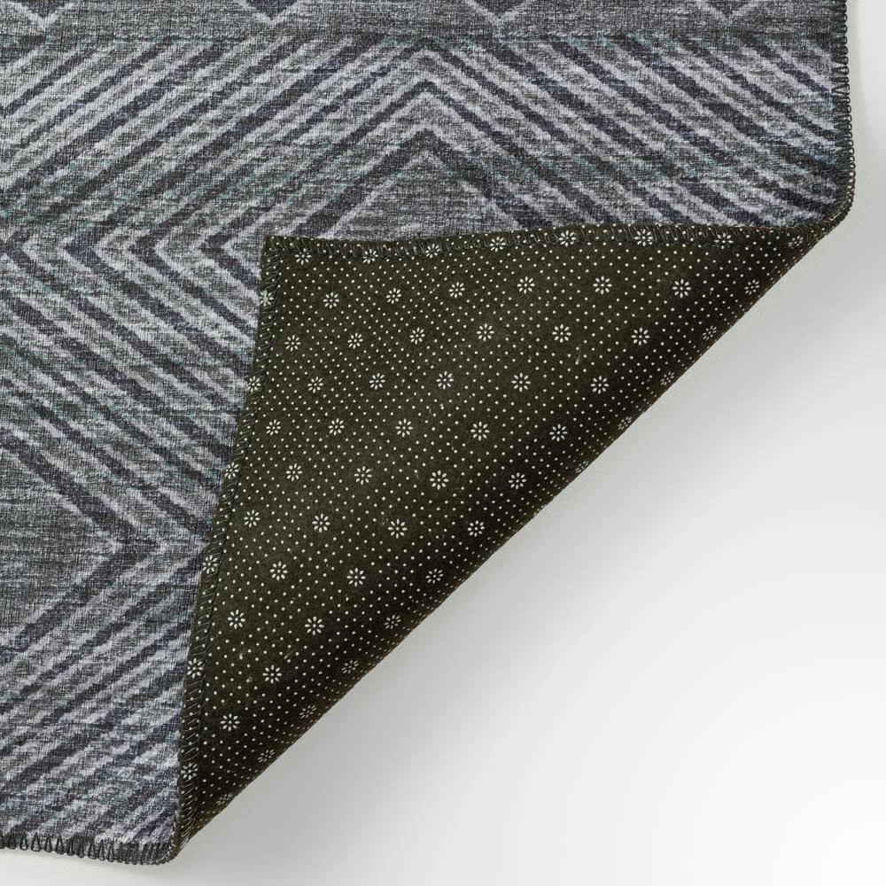 Modena Midnight 8 ft. x 10 ft. Southwest Area Rug by Addison Rugs 5 Modena Midnight 8 ft. x 10 ft. Southwest Area Rug by Addison Rugs - Image 3