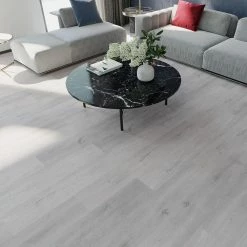 SPC 7-/16 in. W Mont-Orford Gray Oak Waterproof Click-Lock Luxury Vinyl Plank Flooring (28.84 sq. ft./Case) by TrafficMaster -TrafficMaster Sales 2024 mont orford gray oak trafficmaster vinyl plank flooring tm2106 4f 1000